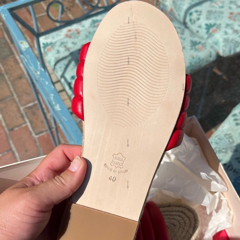 Anthropilogie Marea Padded Espadrille NIB - Picture 7 of 7